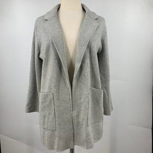 J. Crew 365 Women's Sophie Open-Front Long Sleeve Sweater Blazer Size S